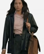 Lala Dominguez NCIS Origins Black Coat