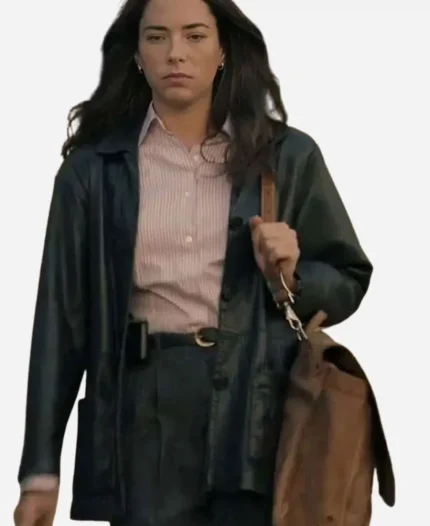 Lala Dominguez NCIS Origins Black Coat