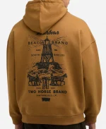 Levi's x Barbour Graphic Brown Hoodie