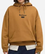 Levi's x Barbour Graphic Brown Pullover Hoodie