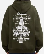 Levi's x Barbour Graphic Hoodie - Green
