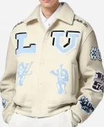Louis Vuitton Multi-Patches Mixed Leather Jacket