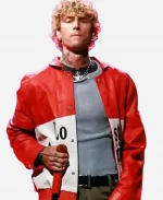 MGK Tonight Show Lost Americana Jacket - Red & White