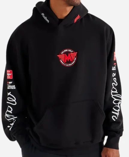 Malbon Golf x F1 LVGP Fesque Delta Hoodie