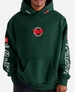 Malbon Golf x F1 Las Vegas Grand Prix Fesque Delta Hoodie - Green