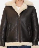 Mango Shearling lined Coat Jacket