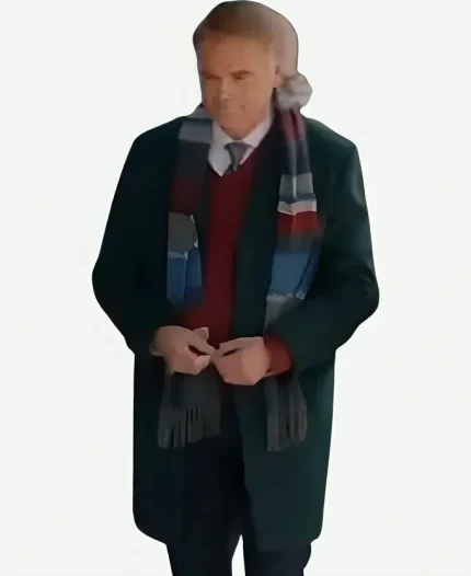 Mark Brandon Ms. Christmas Comes to Town 2023 James Green Wool Coat