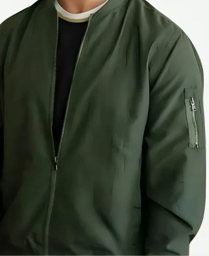 Mason Gooding Love Victor Season 02 Andrew Green Cotton Bomber Jacket