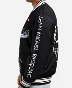 Members Only x Jean-Michel Basquiat Bomber Jacket - Black