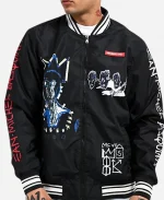 Members Only x Jean-Michel Basquiat Jacket
