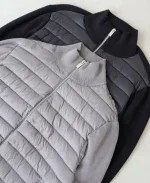 Men's Arveilo The Velino Hybrid jacket - Black, Blue & Grey