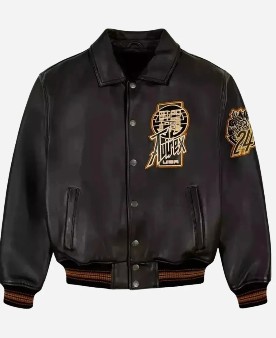 Men’s Avirex American Flight Bomber Leather Jacket Men’s Avirex American Flight Bomber Leather Jacket