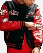 Men's Avirex x St John's Red Storm Basketball Varsity Jacket