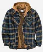 Men's Checkered Shirt Jacket