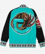 Men's Mitchell & Ness NBA Vancouver Grizzlies 1995-96 turquoise Warm Up Jacket