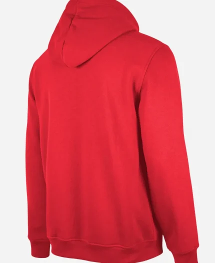 Men's New Era x Chicago Bulls 2023-24 City Edition Red Hoodie