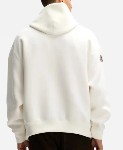 Men’s Nike Arizona Cardinals Natural 2025 Rivalries Oversized Tech Beige Fleece Hoodie