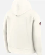 Men’s Nike Arizona Cardinals Natural 2025 Rivalries Oversized Tech Fleece Hoodie - Beige