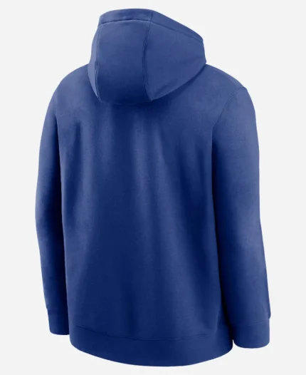 Men’s Nike Los Angeles Dodgers 2025 World Series Champions Logo Home Plate Pullover Hoodie