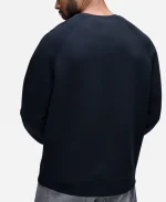 Men's Nike Los Angeles Dodgers Tech Black Fleece Raglan Sweatshirt