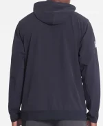 Men's Nike Los Angeles Rams 2025 Rivalries Collection Sideline Anorak Midnight Blue Half-Zip Hoodie Jacket