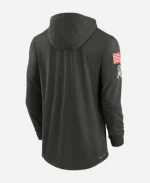 Men's Nike New York Giants Salute to Service Dri-FIT NFL Long-Sleeve Hooded Top