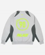 Men's Nike x Palace Total P90 Crewneck Sweatshirt - Heather Grey