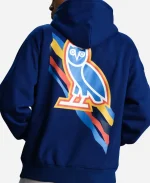 Men's OVO x NBA Oklahoma City Thunder Blue Pullover Hoodie