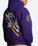 Men's October's Very Own x NBA Los Angeles Purple Pullover Hoodie