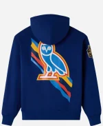 Men's October's Very Own x NBA Oklahoma City Thunder Blue Pullover Hoodie