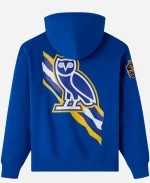 Men's October's Very Own x NBA State Warriors Blue Pullover Hoodie