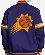 Men's Phoenix Suns Starter Scout Full Snap Varsity Jacket