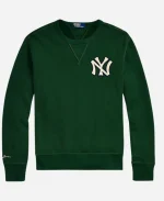 Men's Polo Ralph Lauren Green New York Yankees Sweatshirt