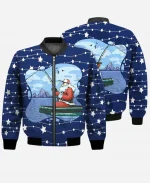 Merry Christmas Bomber Jacket
