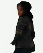 Mia Brooks Love, Victor Season 3 TV Series  Rachel Hilson Camouflage Blazer