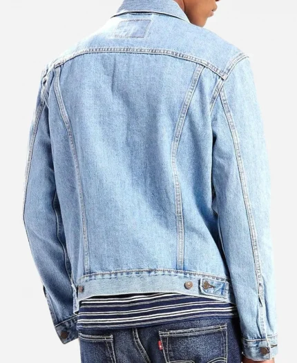 Michael Cimino Love Victor Blue Denim Jacket