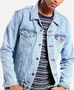 Michael Cimino Love Victor S01 Salazar Blue Denim Jacket