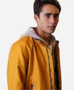 Michael Cimino Love Victor Salazar Yellow Leather Jacket