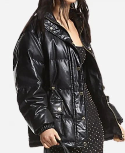 Michael Kors Coated Puffer Jacket