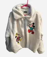 Mickey Christmas Sherpa Jacket