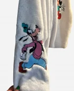 Mickey Christmas Sherpa Off White Jacket