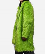 Miguel Perez Familia Peluche Coat - Green