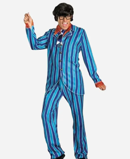 Mike Myers Austin Powers Pinstripe Suit