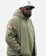 Mike Tomlin Steelers Salute to Service Bomber Jacket