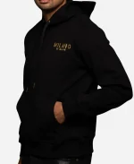 Milano Di Rouge Nola Black Hoodie