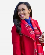 Mishael Morgan Christmas with a Kiss Mona Zipper Jacket