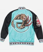 Mitchell & Ness Vancouver Grizzlies 1995-96 Turquoise Authentic Warmup Full-Snap Jacket