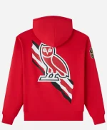 NBA Bulls Red Hoodie