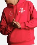 NBA Houston Rockets Red Fleece Hoodie
