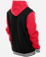 New Era 49ers Fleece Hooded Jacket - Black